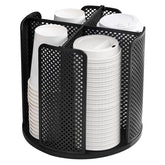 SSAWcasa Coffee Cup Organizer Paper Cup Holder Rotating